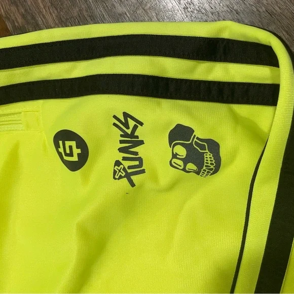 Adidas x Bored Ape Yacht Club "Into the Metaverse" tracksuit in neon yellow. - Picture 8 of 13